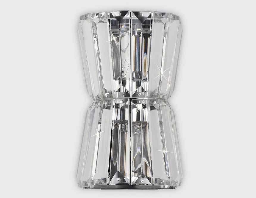 TR5217/2 СН/CL хром/прозрачный E14/2 max 40W 245*150*110 TR5217/2 СН/CL хром/прозрачный E14/2 max 40W 245*150*110